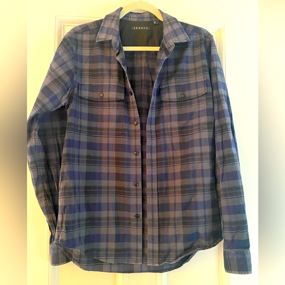 THEORY Men’s cotton shirt Size S - Picture 1 of 9